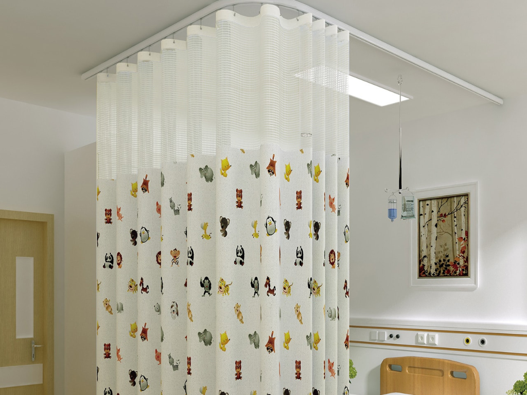 cortinas para hospitales de niño